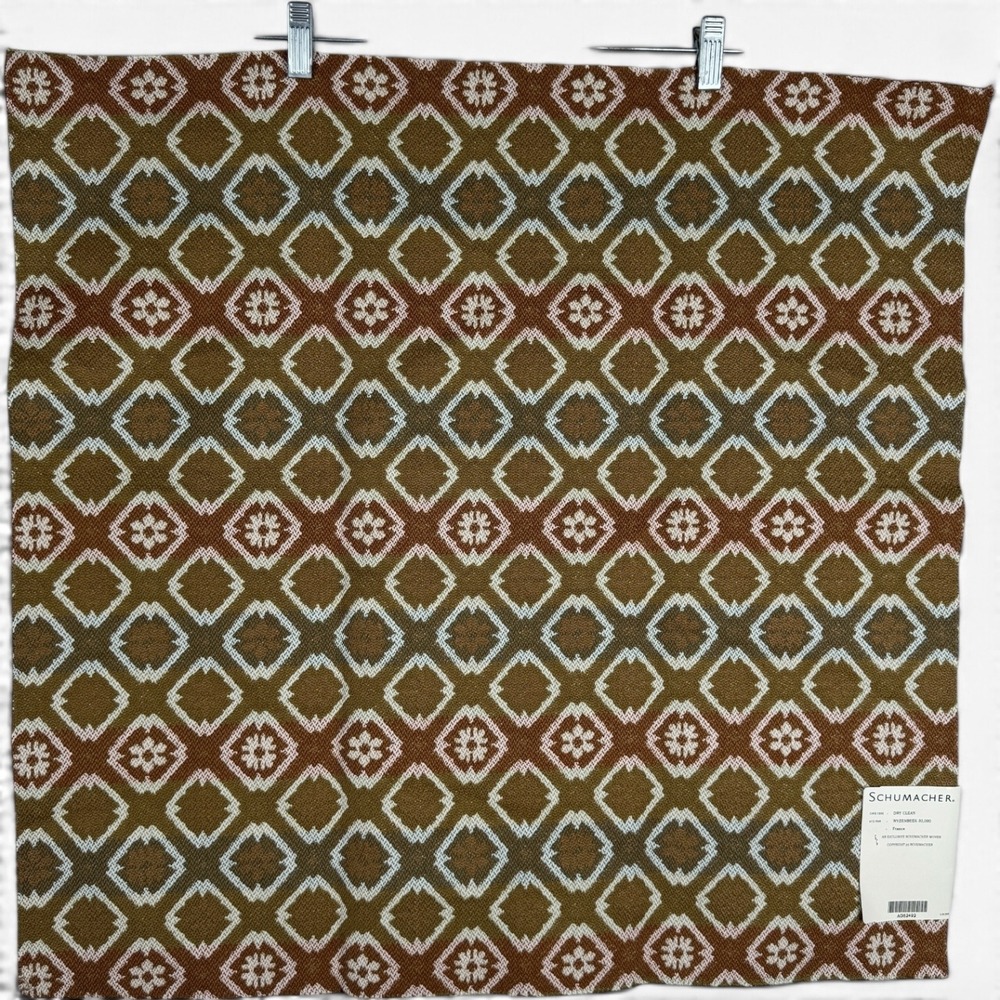 Schumacher Savonnerie Tapestry Upholstery Fabric Sample Remnant 62492 Aubusson